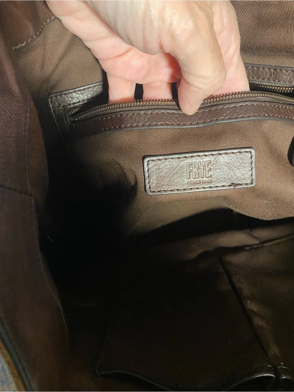 Frye classic brown